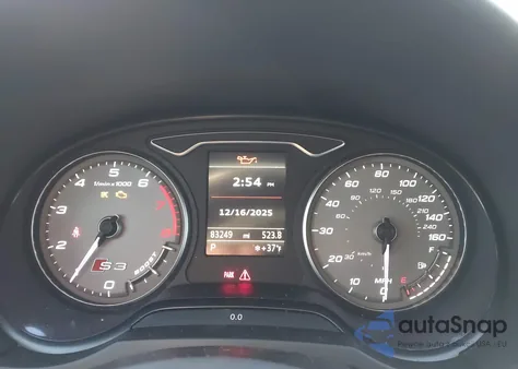 2015 Audi S3 2.0T Premium Plus z USA, uszkodzony, nr VIN WAUBFGFF1F1130803